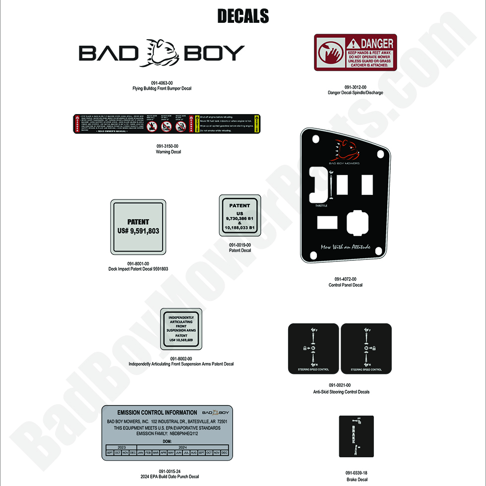 2024 Maverick - Decals - 1